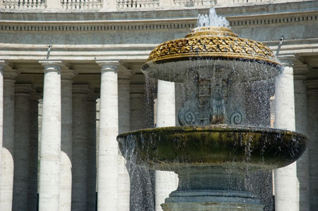 St Peters Square Fountain